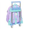 School Rucksack with Wheels Frozen Spirit Lilac 28 x 34 x 10 cm