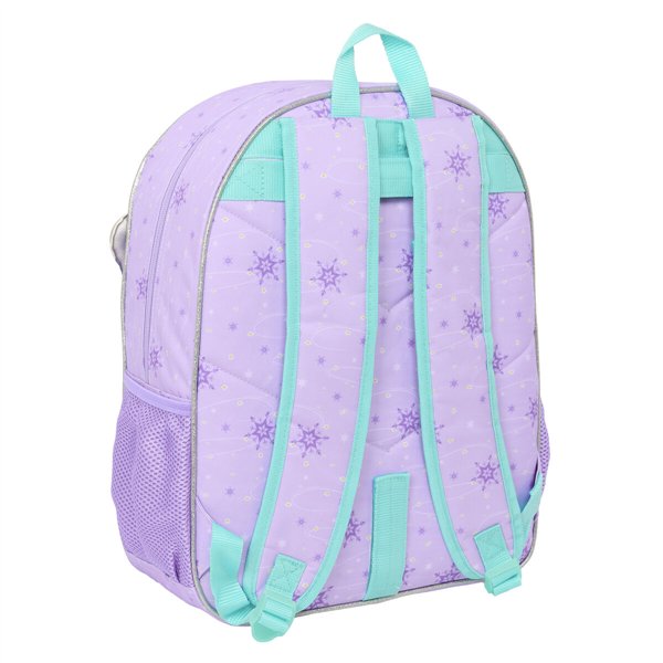 School Bag Frozen Spirit Lilac 33 x 42 x 14 cm