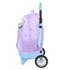 School Rucksack with Wheels Frozen Spirit Lilac 33 x 45 x 22 cm