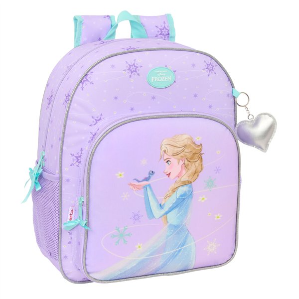 School Bag Frozen Spirit Lilac 32 x 38 x 12 cm