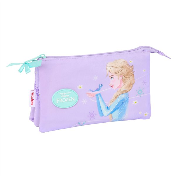 Triple Carry-all Frozen Spirit Lilac 22 x 12 x 3 cm
