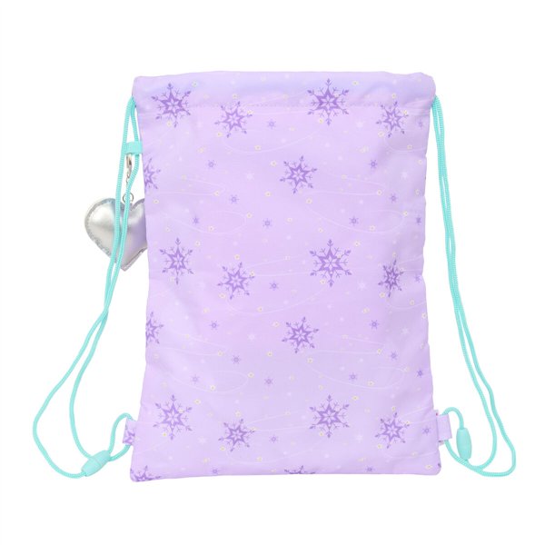 Backpack with Strings Frozen Spirit Lilac 26 x 34 x 1 cm