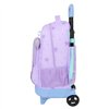 School Rucksack with Wheels Frozen Spirit Lilac 33 x 45 x 22 cm