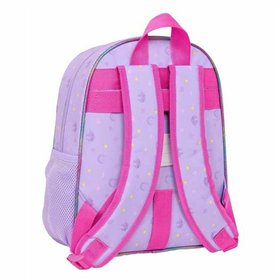 School Bag Unicorn Academy Lilac 28 x 34 x 10 cm