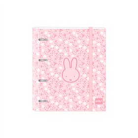 Ring binder Miffy Flores 27 x 32 x 3.5 cm