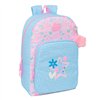 School Bag BlackFit8 Smile Blue Pink 30 x 46 x 14 cm
