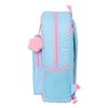 School Bag BlackFit8 Smile Blue Pink 30 x 46 x 14 cm