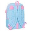 School Bag BlackFit8 Smile Blue Pink 30 x 46 x 14 cm