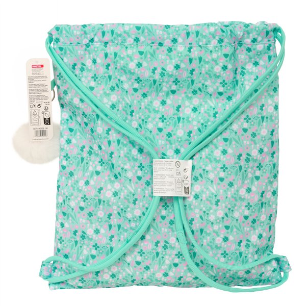 Backpack with Strings Safta Cuore Mint 35 x 40 x 1 cm