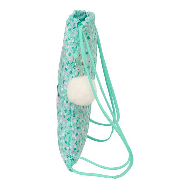 Backpack with Strings Safta Cuore Mint 35 x 40 x 1 cm