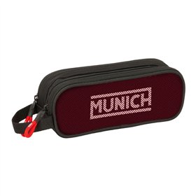 Double Carry-all Munich Vulcan Black 21 x 8 x 6 cm
