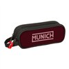 Double Carry-all Munich Vulcan Black 21 x 8 x 6 cm