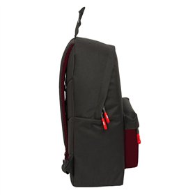 School Bag Munich Vulcan Black 33 x 42 x 15 cm