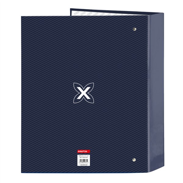 Ring binder Munich Blue indigo Blue A4 27 x 33 x 6 cm
