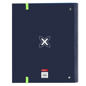 Ring binder Munich Blue indigo Blue 27 x 32 x 3.5 cm