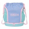 Backpack with Strings Munich Mellow Blue Pink Celeste 35 x 40 x 1 cm
