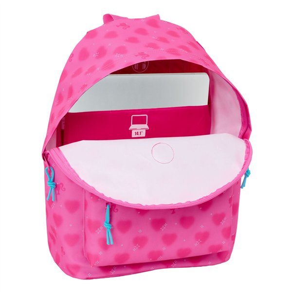 School Bag Barbie barbie Pink 31 x 41 x 16 cm