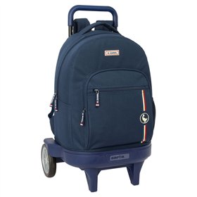 School Bag El Ganso Eclipse Navy Blue 33 x 45 x 22 cm