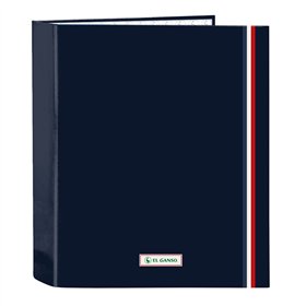 Ring binder El Ganso Eclipse Navy Blue A4 27 x 33 x 6 cm
