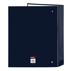 Ring binder El Ganso Eclipse Navy Blue A4 27 x 33 x 6 cm