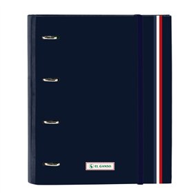 Ring binder El Ganso Eclipse Navy Blue 27 x 32 x 3.5 cm