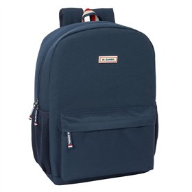 School Bag El Ganso Eclipse Navy Blue 32 x 43 x 14 cm