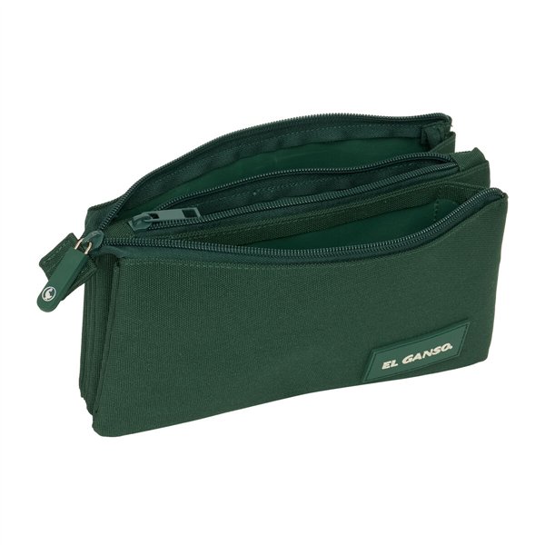 Triple Carry-all El Ganso Green Green 22 x 12 x 3 cm