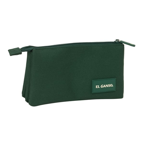 Triple Carry-all El Ganso Green Green 22 x 12 x 3 cm