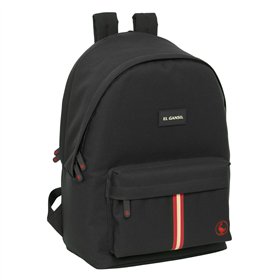 School Bag El Ganso +usb el ganso basics Black 31 x 44 x 18 cm