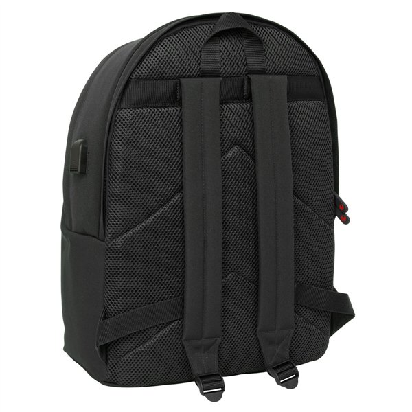 School Bag El Ganso +usb el ganso basics Black 31 x 44 x 18 cm