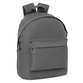 School Bag Kappa kappa basics Grey 31 x 41 x 16 cm