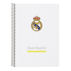 Notebook Real Madrid C.F. White A5 80 Sheets