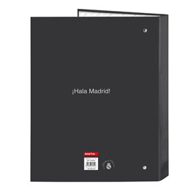 Ring binder Real Madrid C.F. White A4 26.5 x 33 x 4 cm
