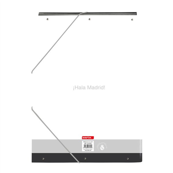 Ring binder Real Madrid C.F. White A4 26 x 33.5 x 2.5 cm