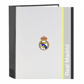 Ring binder Real Madrid C.F. White A4 27 x 33 x 6 cm