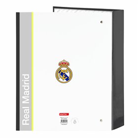 Ring binder Real Madrid C.F. White A4 27 x 33 x 6 cm