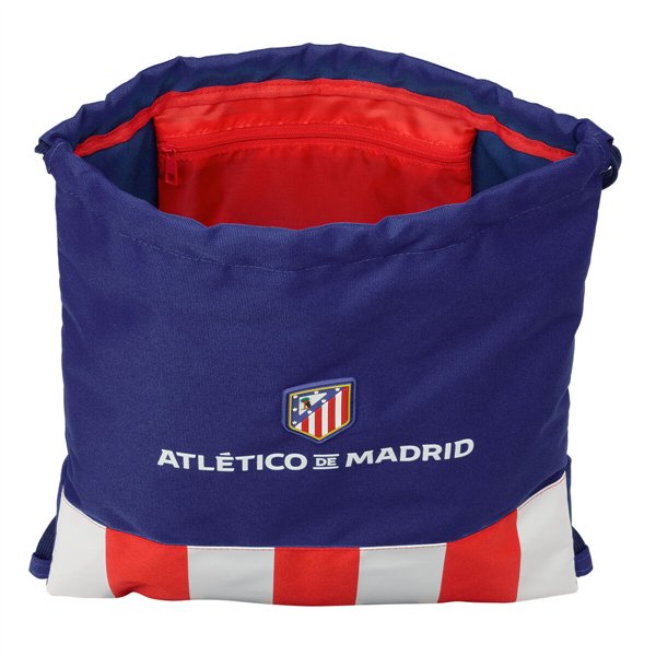 Backpack with Strings Atlético Madrid Blue White Red 35 x 40 x 1 cm
