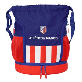 Backpack with Strings Atlético Madrid Blue White Red 35 x 40 x 1 cm
