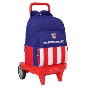 School Bag Atlético Madrid Blue White Red 33 x 45 x 22 cm