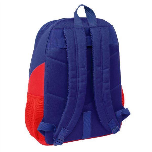 School Bag Atlético Madrid Blue White Red 32 x 44 x 16 cm