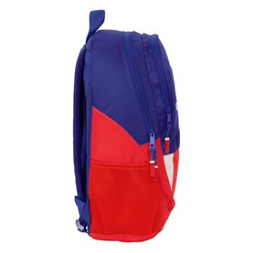 School Bag Atlético Madrid Blue White Red 32 x 44 x 16 cm