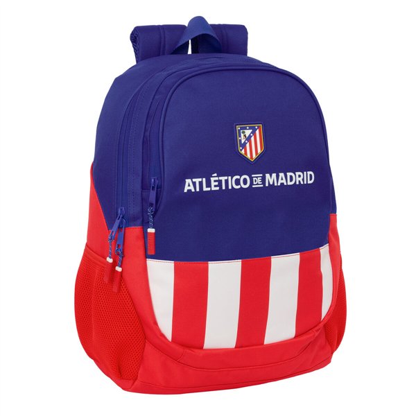 School Bag Atlético Madrid Blue White Red 32 x 44 x 16 cm