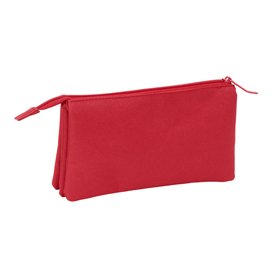 Triple Carry-all Sevilla Fútbol Club Red 22 x 12 x 3 cm