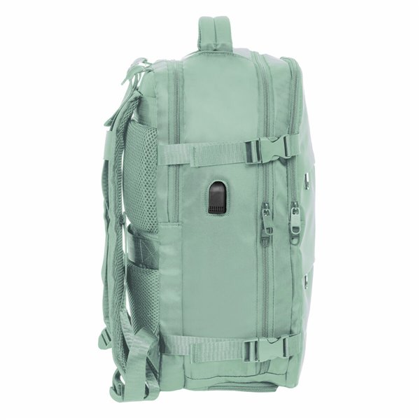School Bag Safta Verde pastel Blue