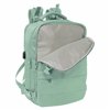 School Bag Safta Verde pastel Blue
