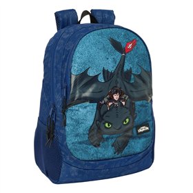 School Bag How to Train Your Dragon Dark blue 32 x 44 x 16 cm