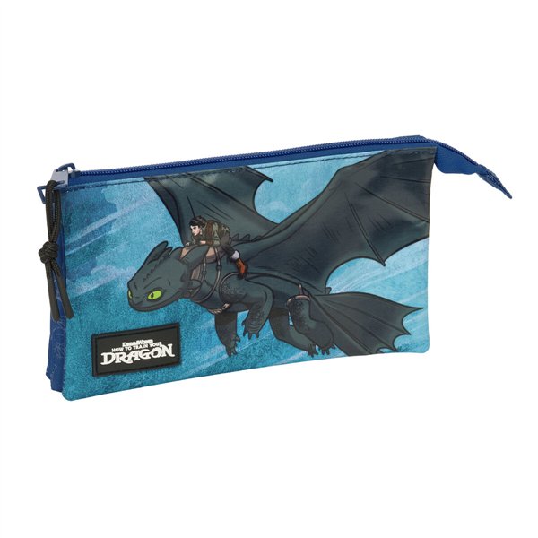 Holdall How to Train Your Dragon Dark blue 22 x 12 x 3 cm
