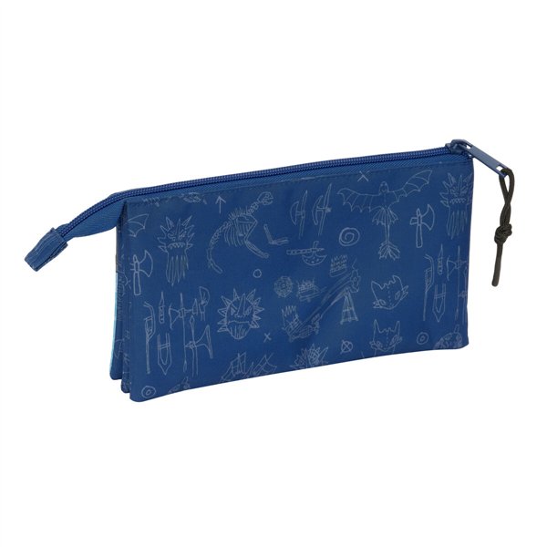 Holdall How to Train Your Dragon Dark blue 22 x 12 x 3 cm