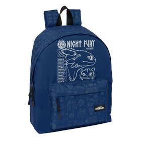 School Bag How to Train Your Dragon Dark blue 33 x 42 x 15 cm