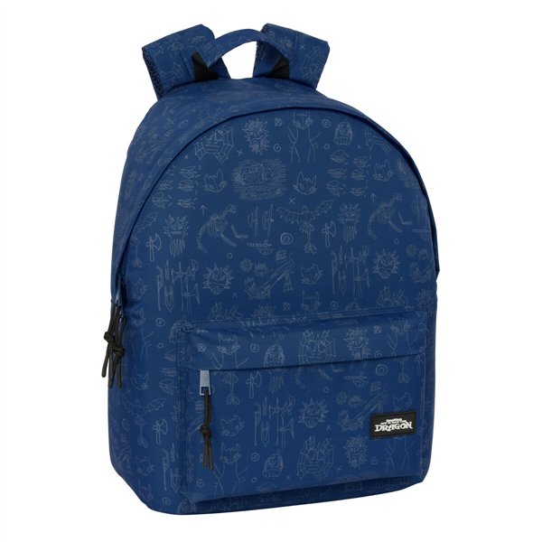 School Bag How to Train Your Dragon Dark blue 31 x 41 x 16 cm